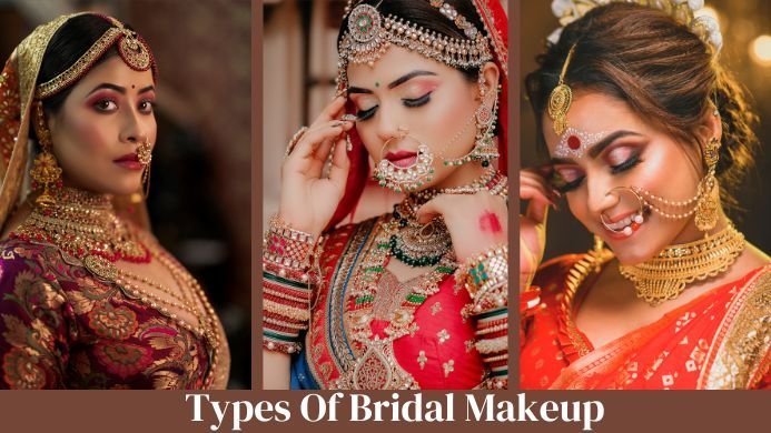 types of bridal makeup