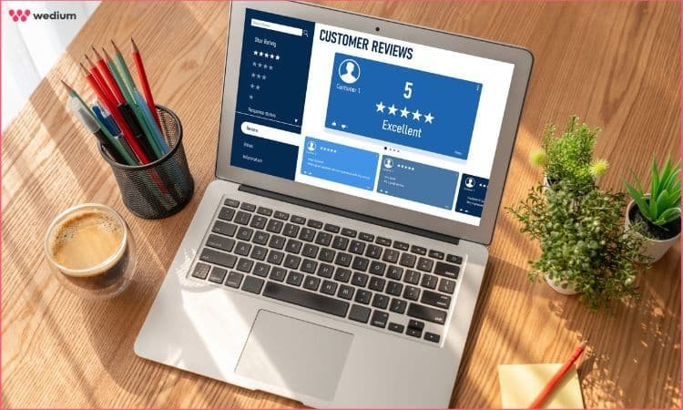 review portfolios and testimonials