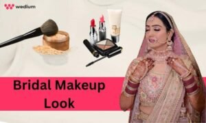 bridal makeup look