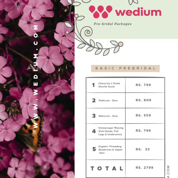 Basic Pre-bridal Package