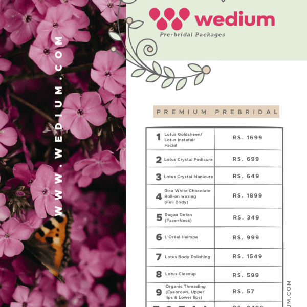 Premium Pre-bridal Package